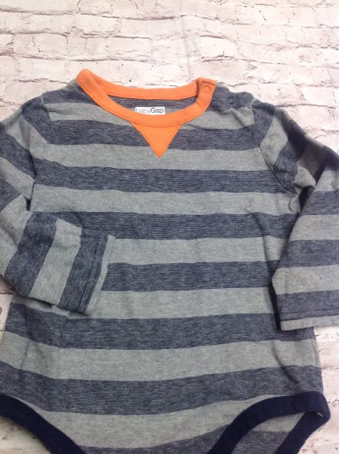 Baby Gap BLUE & GRAY Top
