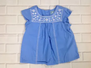 Baby Gap Blue & White Top