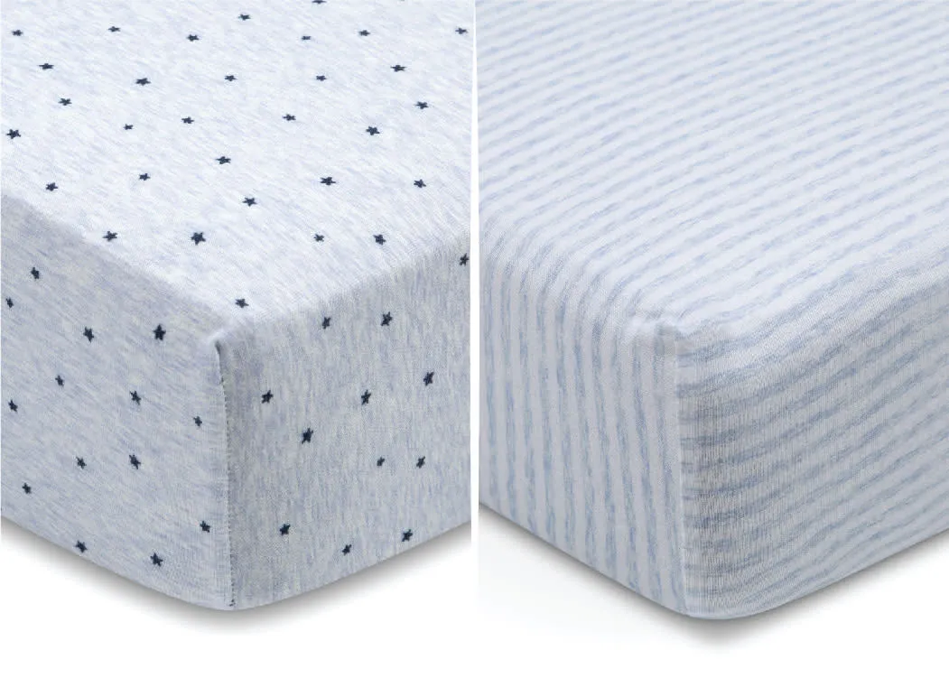 babyGap 100% Organic Cotton Crib Sheets - 2 Pack