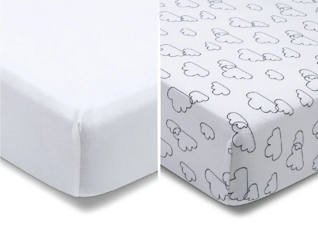 babyGap 100% Organic Cotton Crib Sheets - 2 Pack