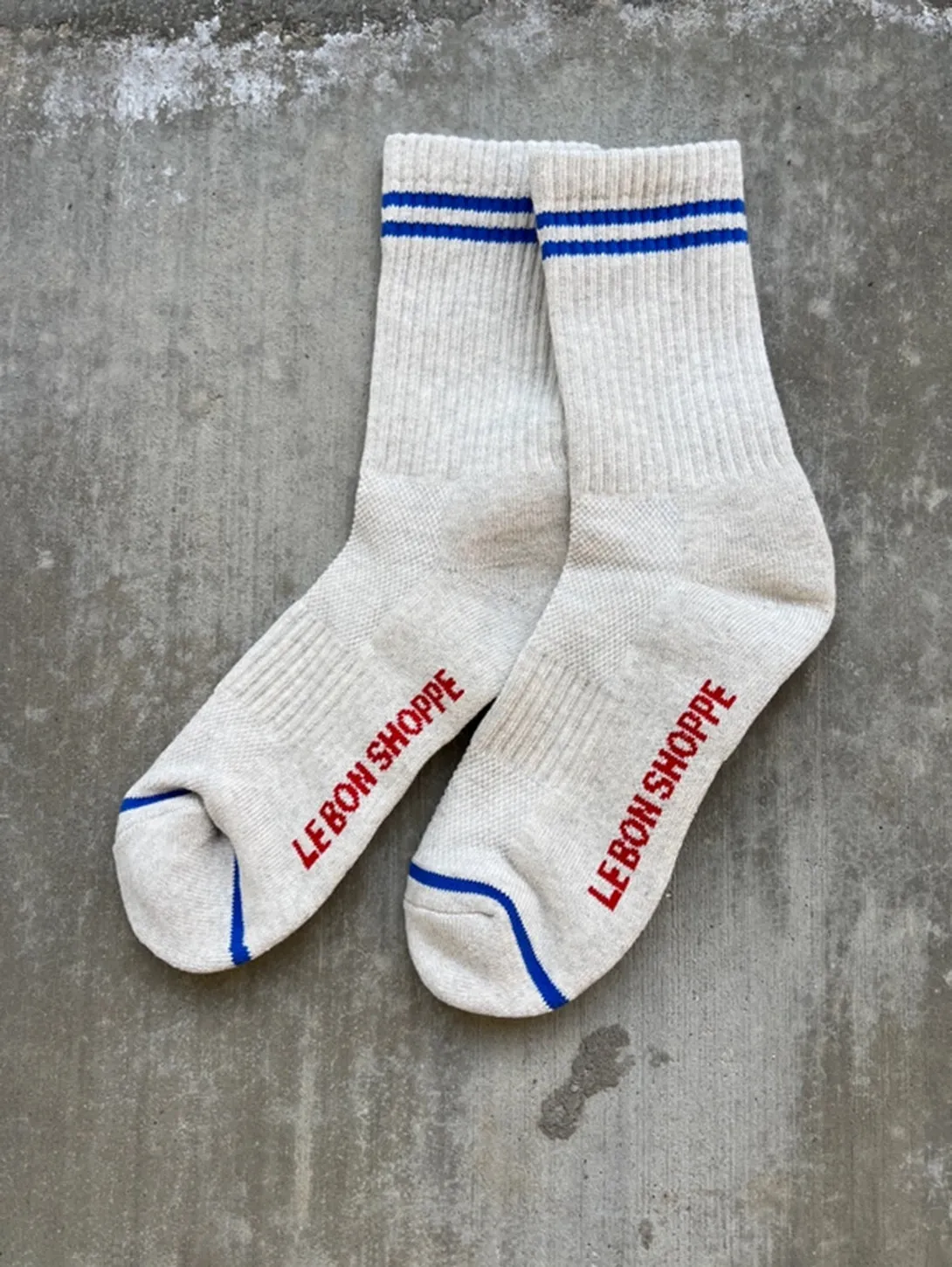 Boyfriend Socks - Ice