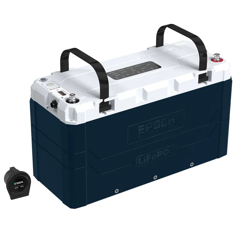 Epoch Battery 12V 460Ah V2 Elite Series - Heated & Bluetooth & Victron Comms LiFePO4 Battery