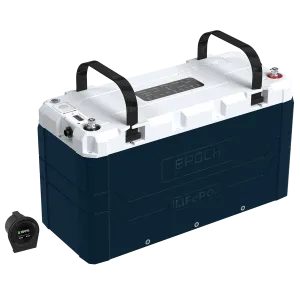 Epoch Battery 12V 460Ah V2 Elite Series - Heated & Bluetooth & Victron Comms LiFePO4 Battery