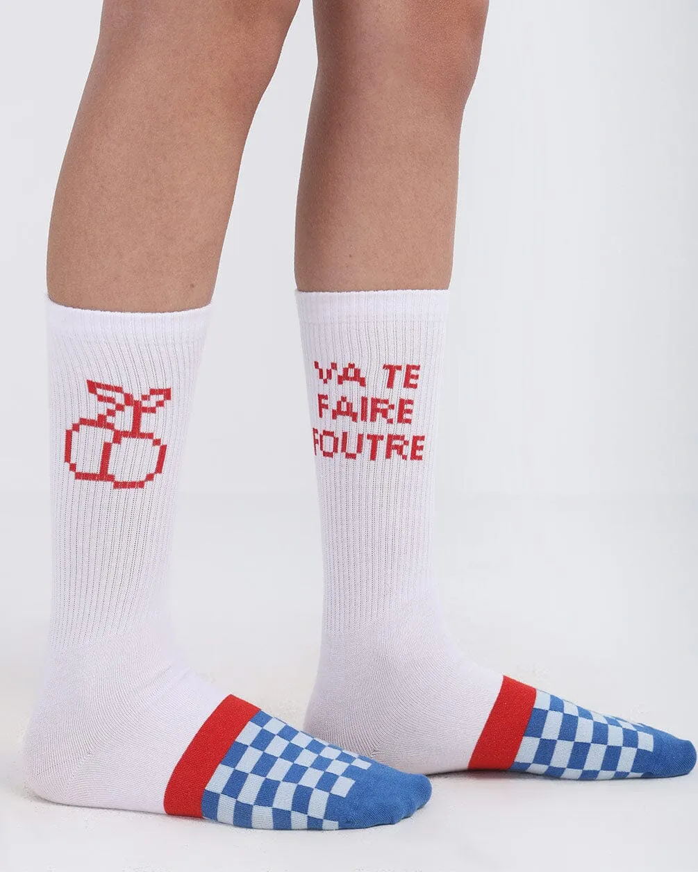 Excuse My French Neck Socks