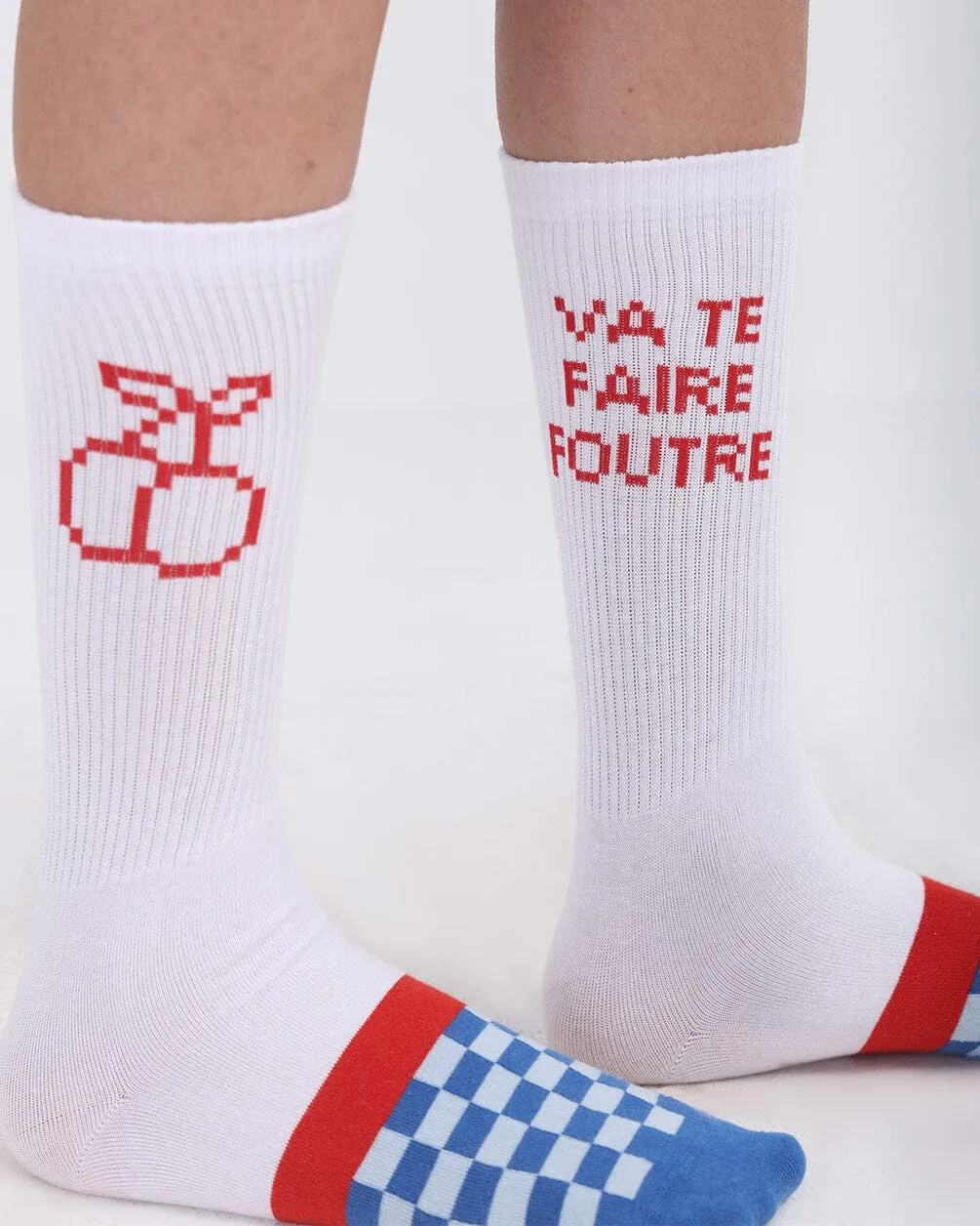 Excuse My French Neck Socks