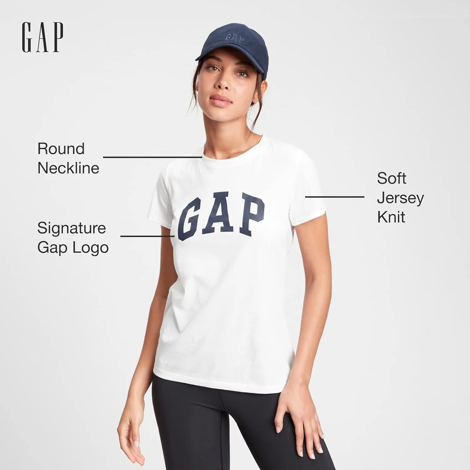 GAP Women's Classic Logo Tee T-Shirt