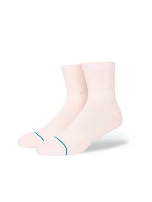 Icon Quarter Sock 3 Pack - Pink