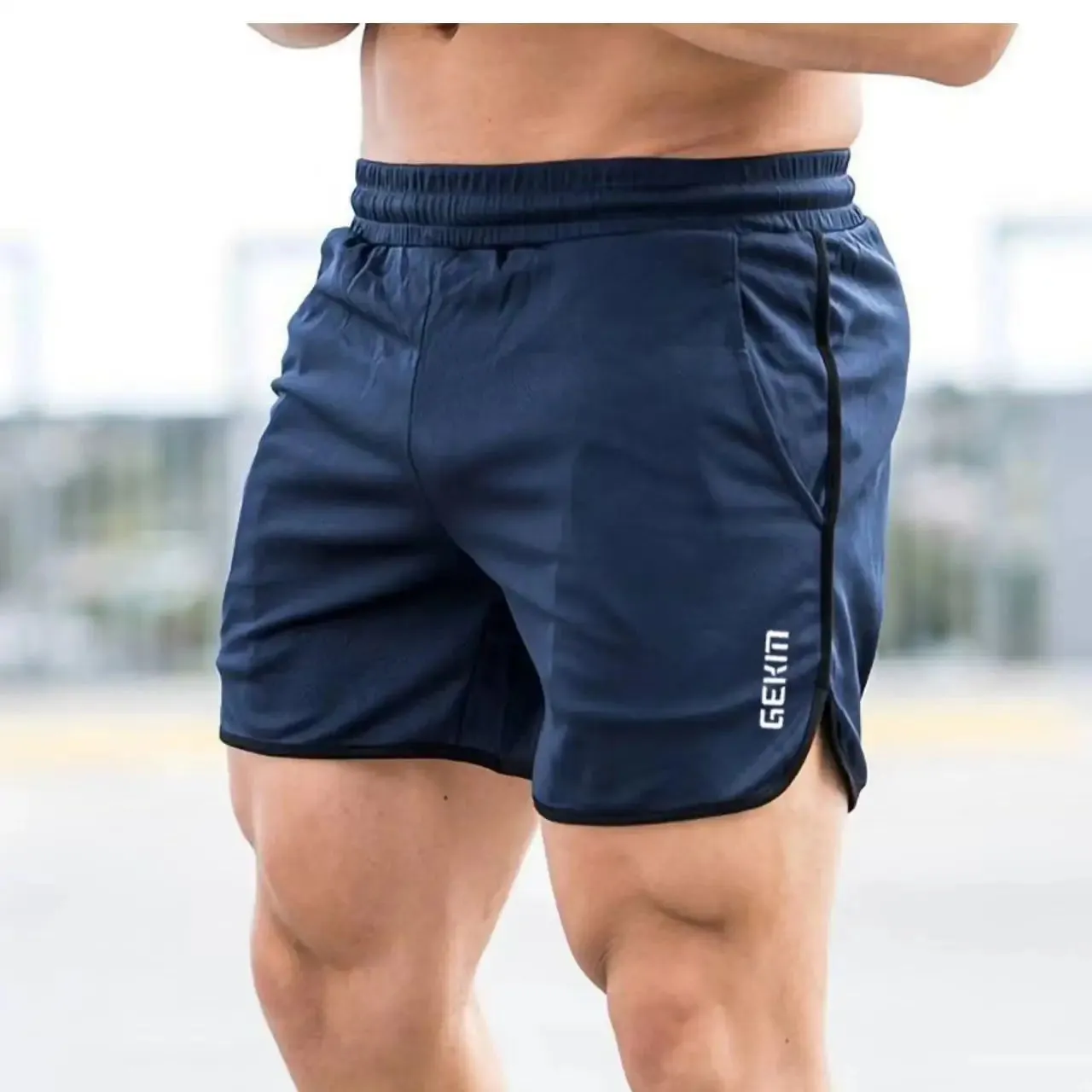 Men's Breathable Mesh Fitness Shorts