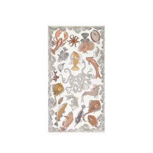 Poseidon Towel in Natural