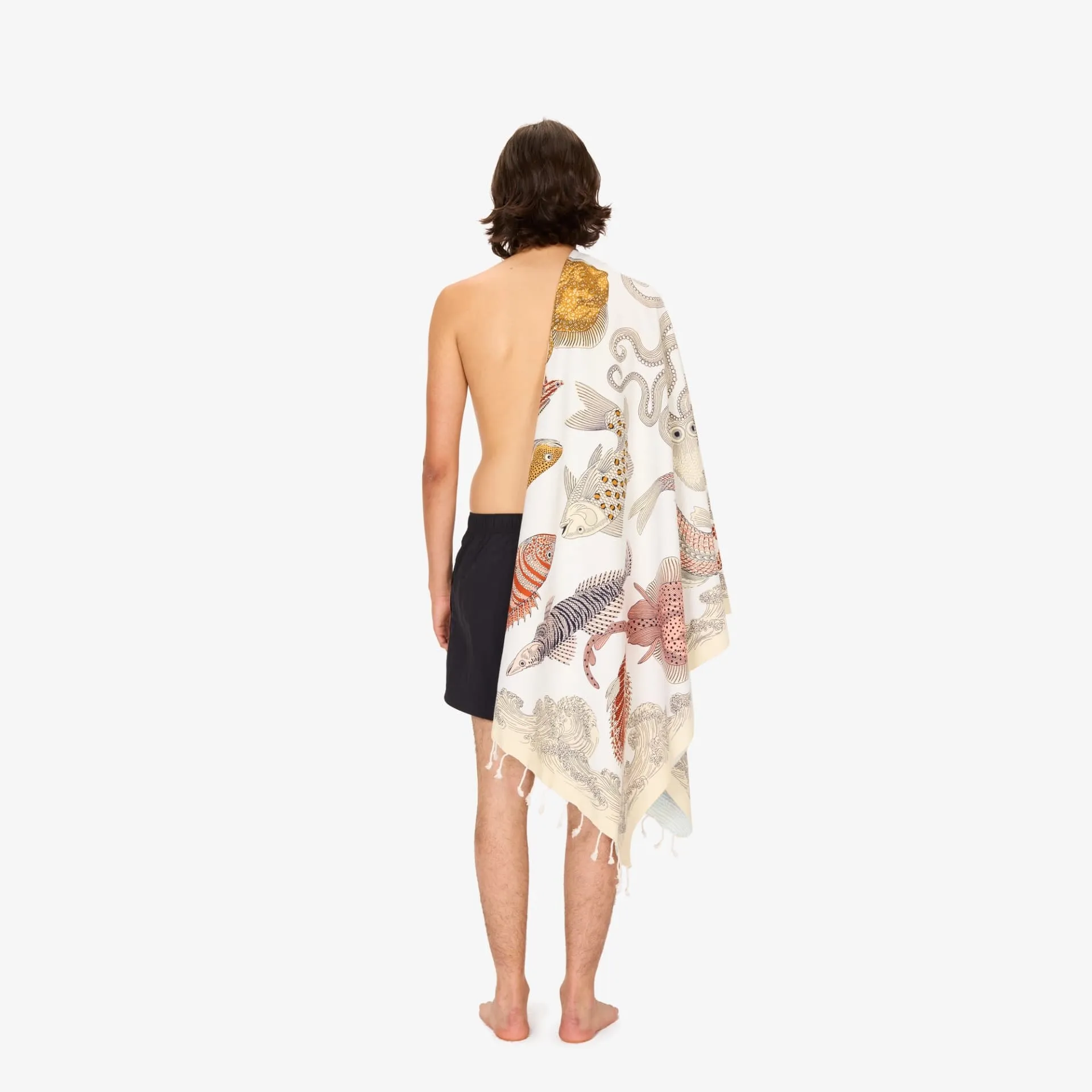 Poseidon Towel in Natural