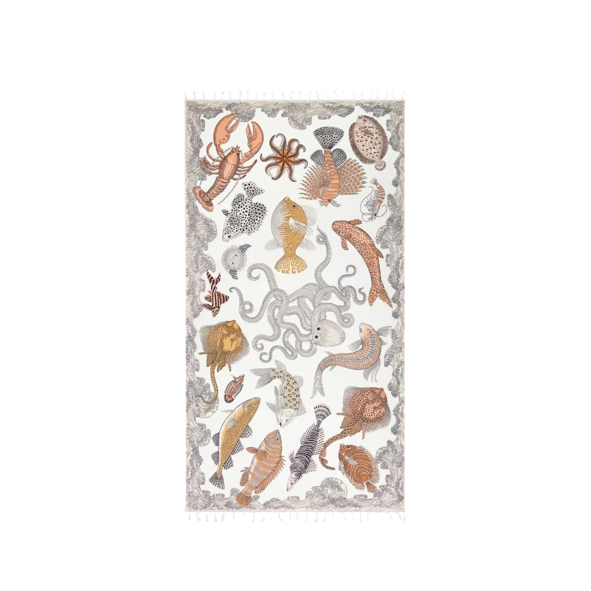 Poseidon Towel in Natural