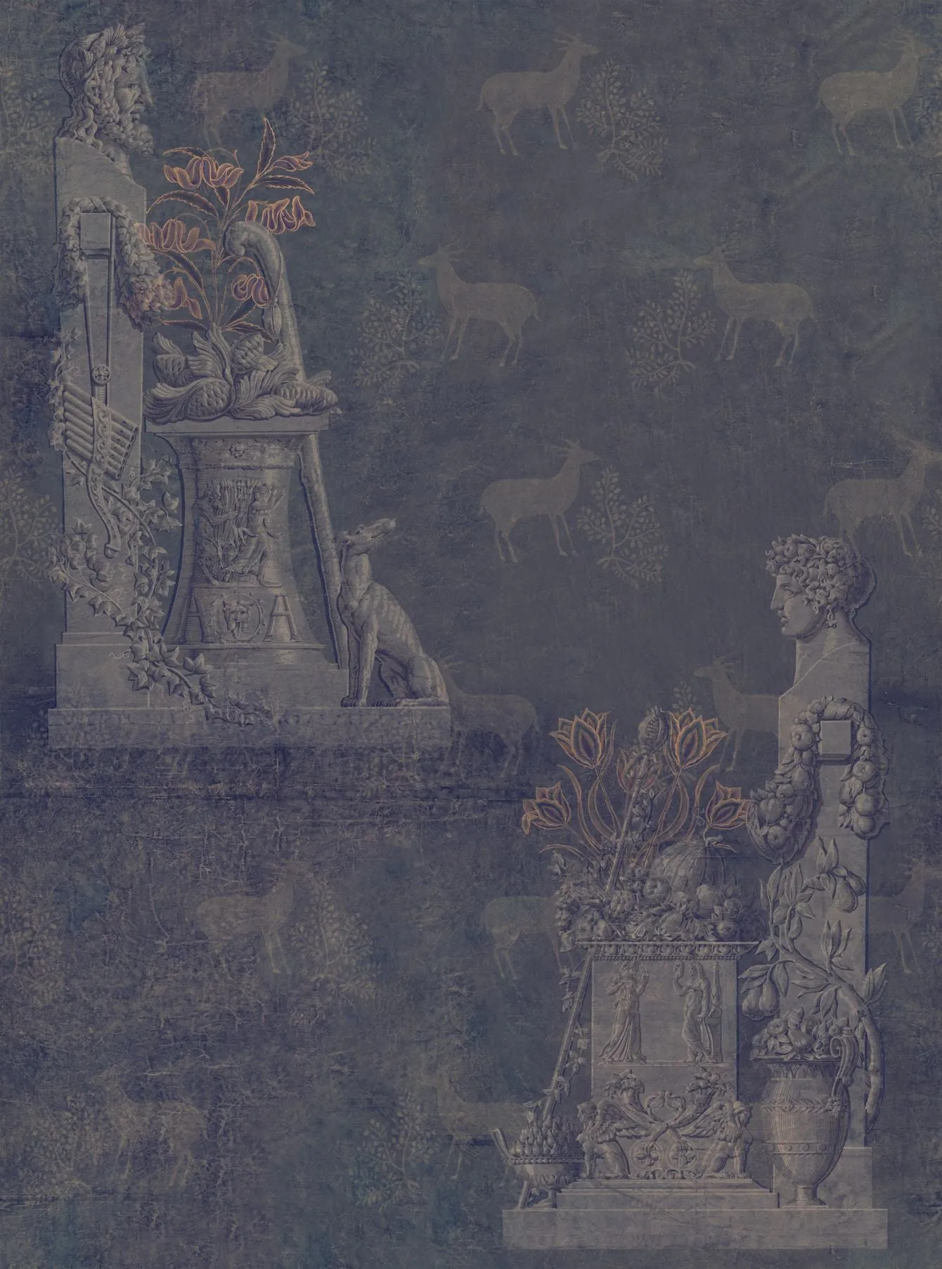Sculptural Wallpaper