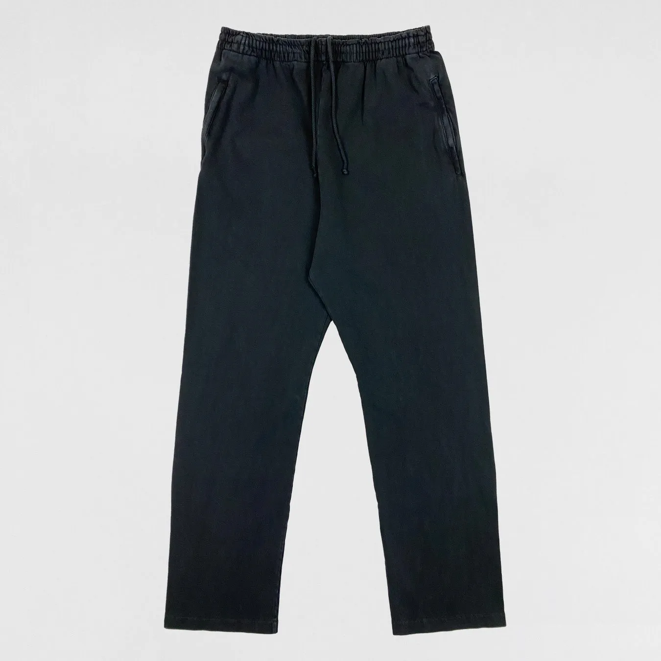 YGEBB 2022 Fitted Sweatpants In Washed Black