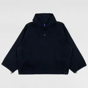 YGEBB 2022 Sateen Hooded Anorak In Black