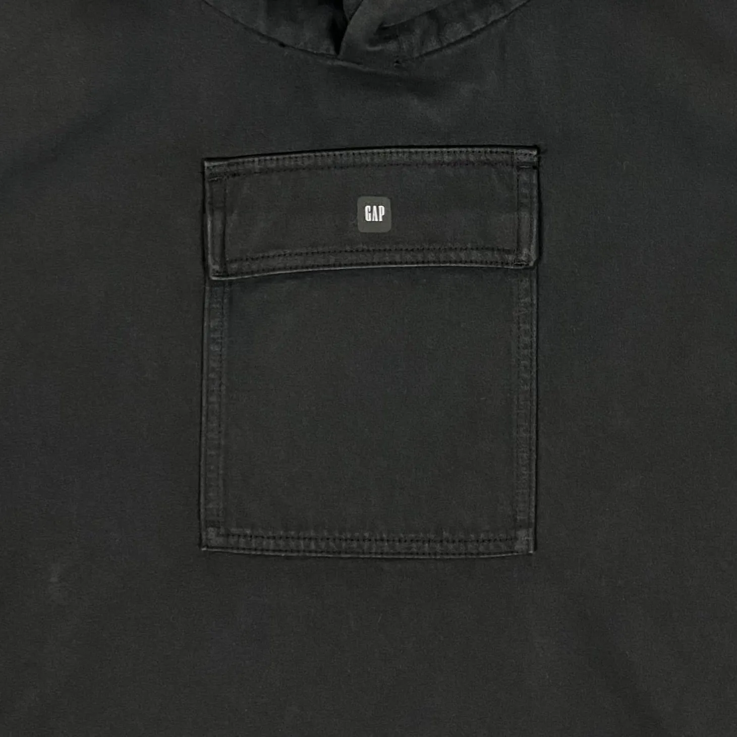 YGEBB 2022 Sateen Hooded Anorak In Black