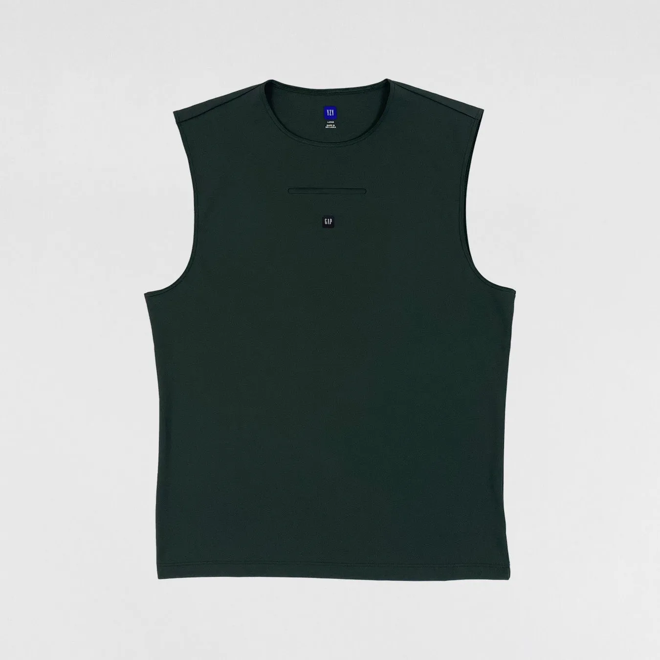 YGEBB 2022 Second Skin Sleeveless Tee In Dark Green