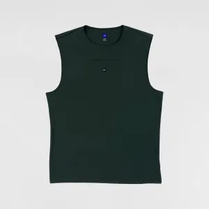 YGEBB 2022 Second Skin Sleeveless Tee In Dark Green